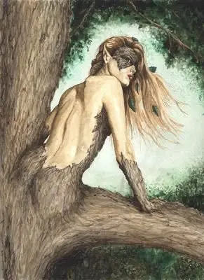 Hamadriad - Supernatural Creatures That Live in Trees