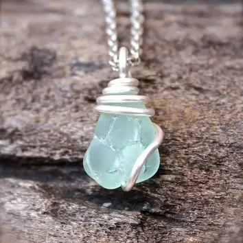 Sea Glass Jewelry from Hawaii - Sea Gypsy Necklace