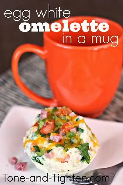 How to Make an Egg-white Omelet in a Mug