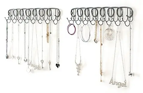 Wall-Mounted Necklace Holder