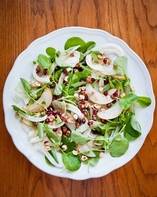 Shaved Fennel and Asian Pear Salad