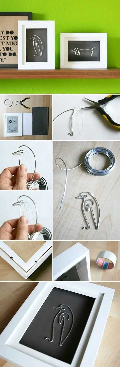 Penguin Wire Art