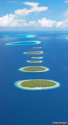 The Maldives Atolls