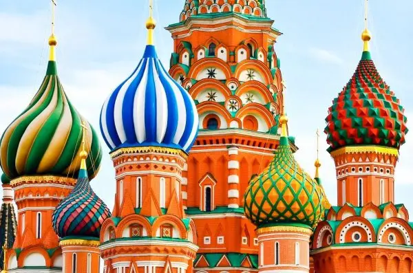 Saint Basil's Cathedral, Red Square, landmark, building, place of worship,