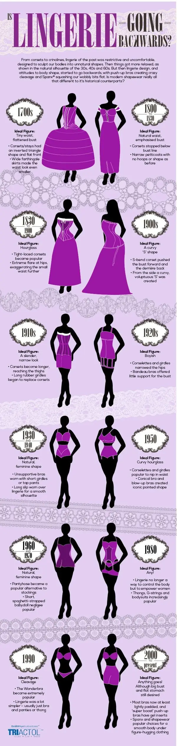 Know Everything There is to Know about Lingerie with These Infographics ...