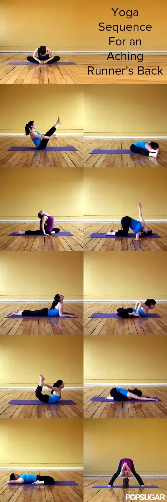 Yoga Sequence for an Aching Runner's Back