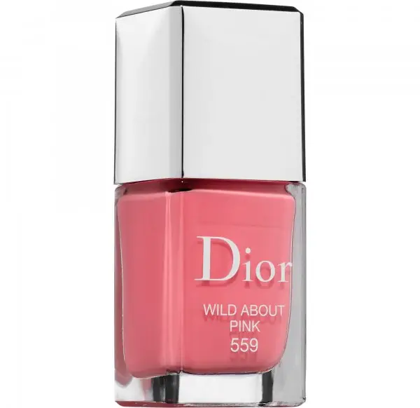 Dior Vernis Gel Shine and Long Wear Nail Lacquer in Wild about Pink
