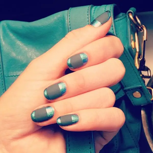 color, nail, blue, manicure, electric blue,