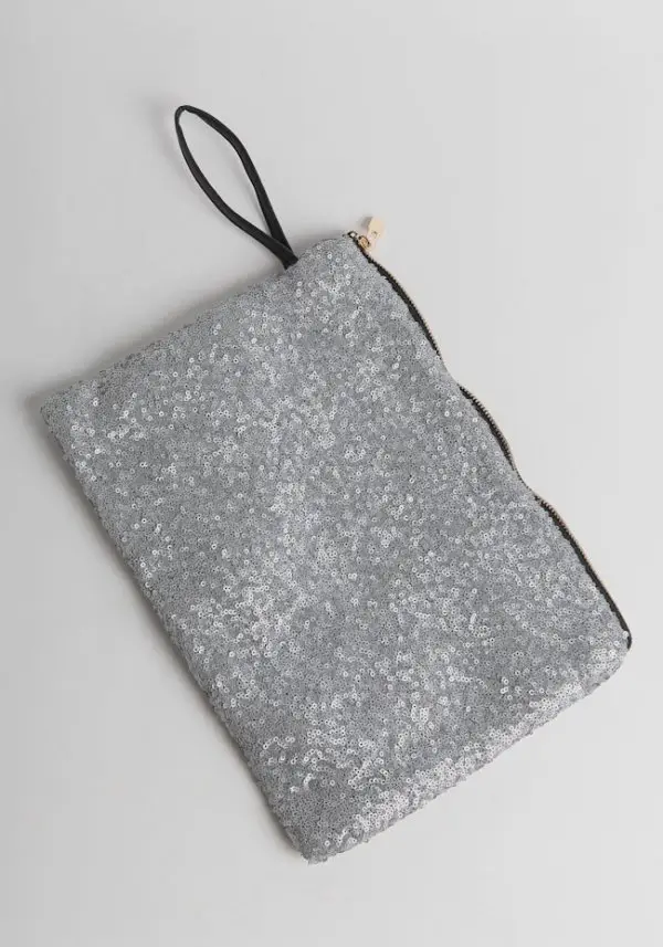 Shine on Sequin Clutch