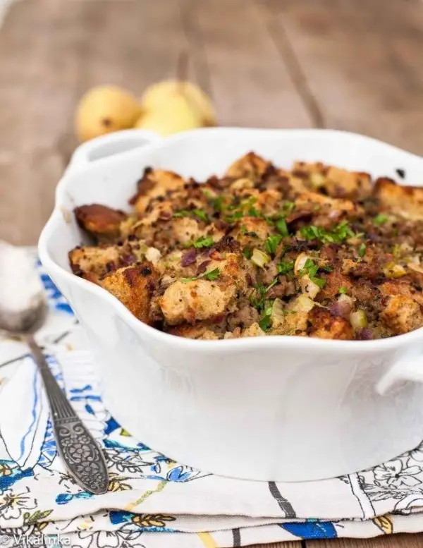 Sausage, Pear and Sage Stuffing