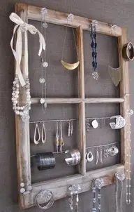 Jewelry Organizer Window