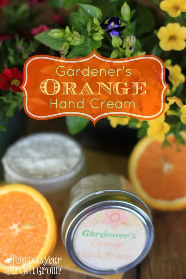 Gardener's Orange Hand Cream