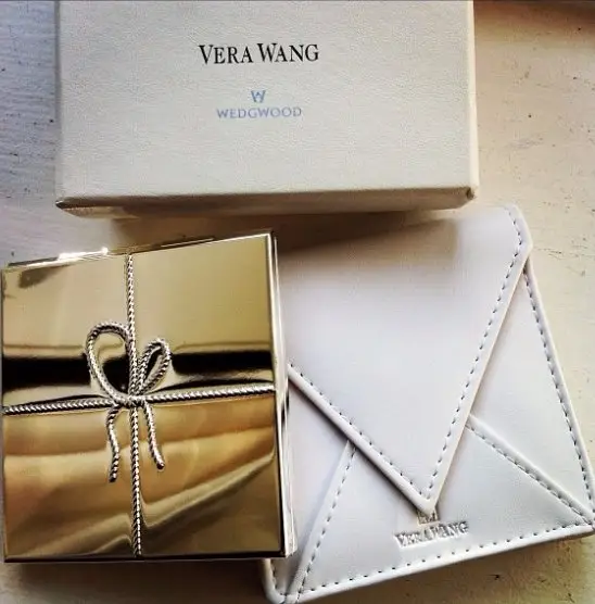 Vera Wang, fashion accessory, brand, leather, VERA,