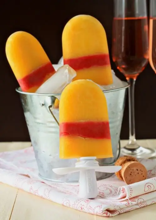 Mimosa Popsicle
