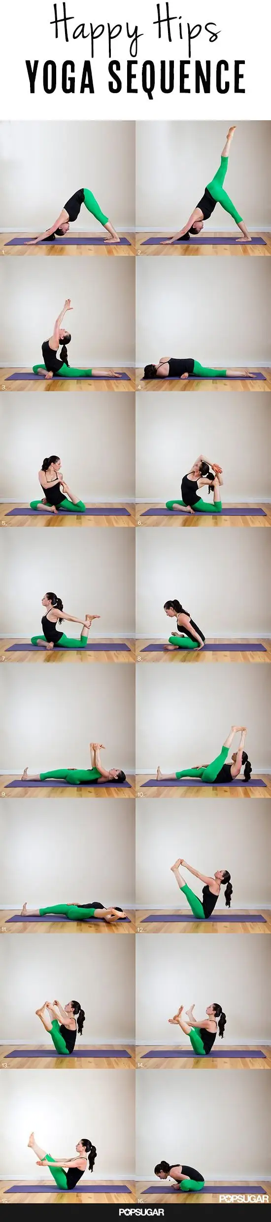 Happy Hips Yoga Sequence
