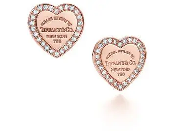 Return to Tiffany:Heart Earrings