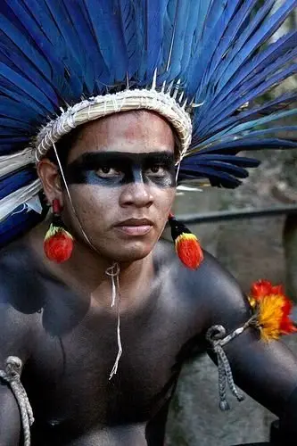 Indios Kuikuros, Xingu, Brazil