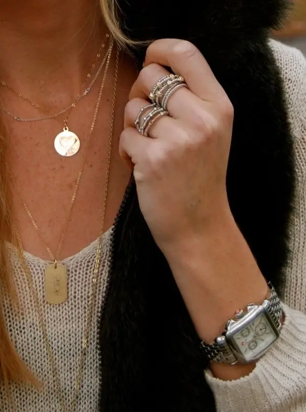 Gold and Dainty Jewels