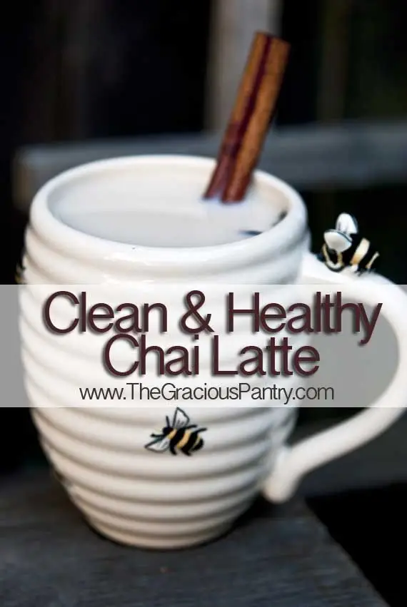 Clean Eating Chai Latte