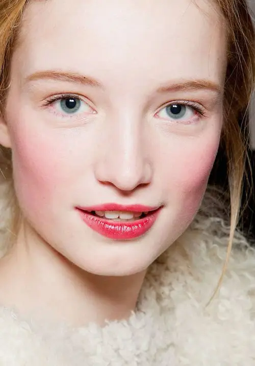 Stain Your Cheeks with Reddish Pink Blush