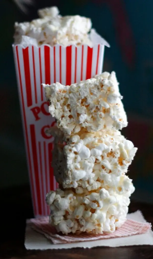 Brown Butter Marshmallow Popcorn Bars