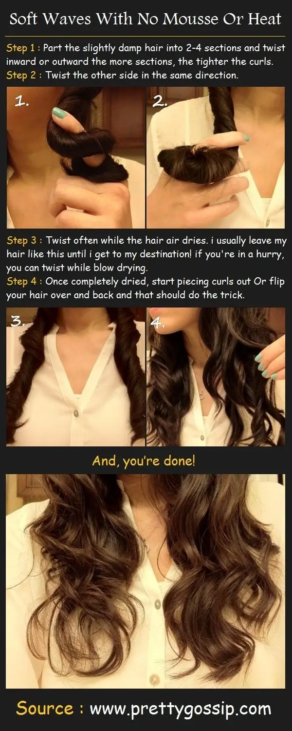 HEATLESS CURLS: HOW TO & STYLES