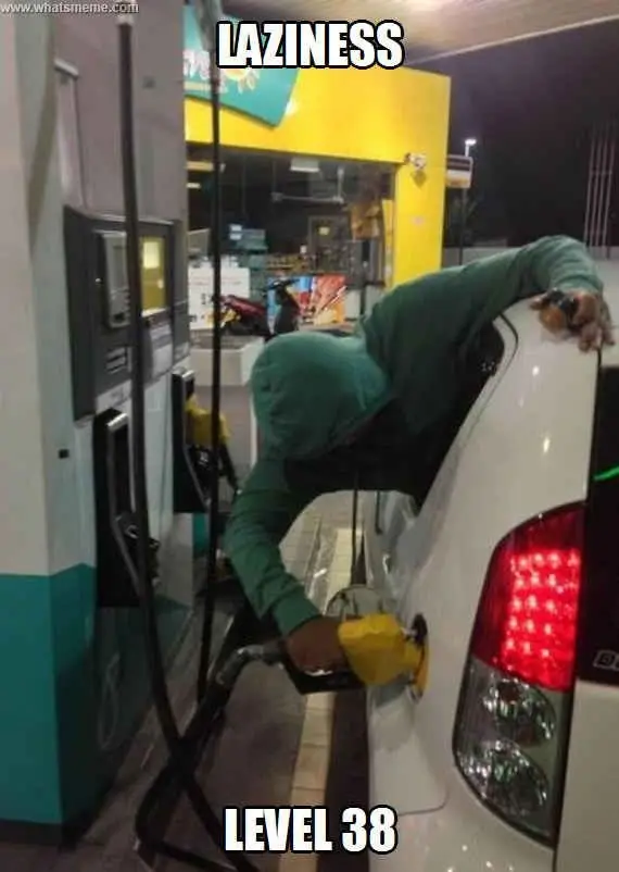 Fill the Car with Gas without Leaving the Car