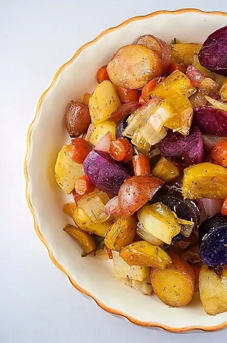 Maple-Roasted Root Vegetables