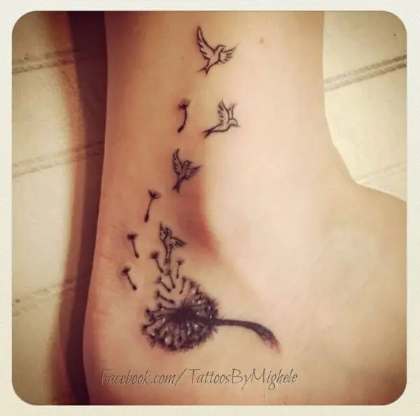 131 Vibrant Dandelion Tattoo Ideas with Meanings and Celebrities - Body Art  Guru