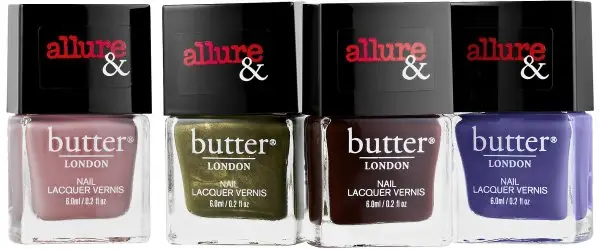 Allure & Butter London Arm Candy Nail Lacquer Set