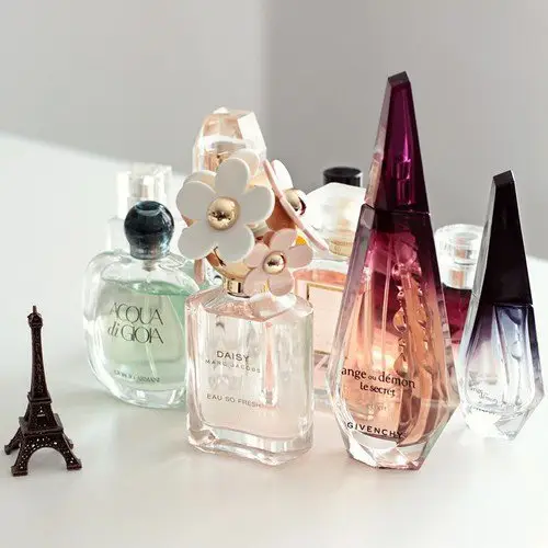 perfume, beauty, cosmetics, glass bottle, bottle,