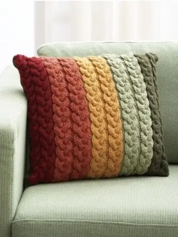 Knit Pillow Covers