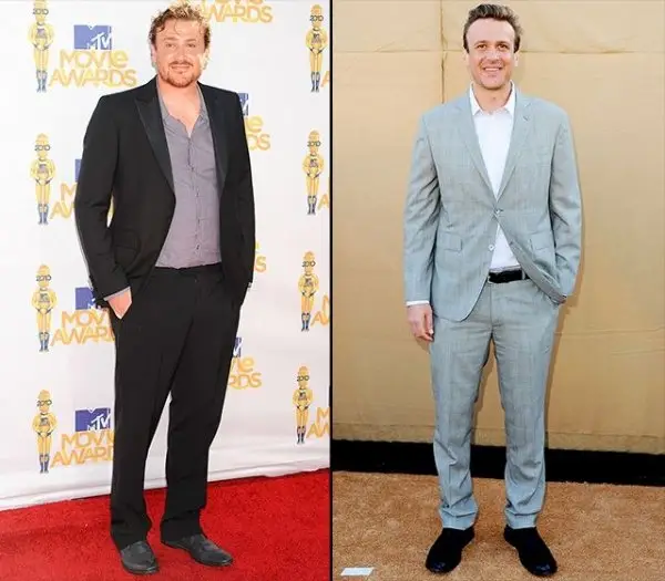 male celebrity before and after weight loss