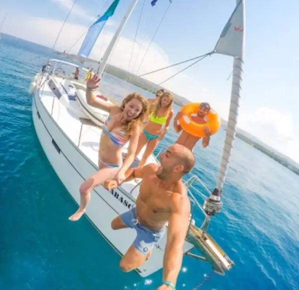 parasailing, sports, leisure, catamaran,