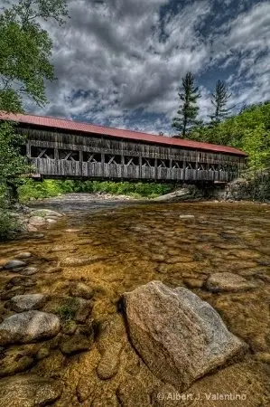 Covered Bridge, Albany, New Hampshire,