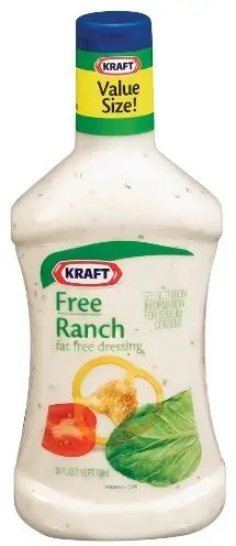 Kraft Foods Fat Free Ranch Dressing – 48 Calories per 2 Tablespoons
