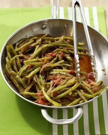 With Green Beans