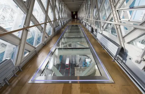 Tower Bridge Glass Floor, London, UK