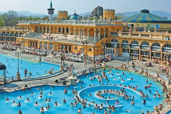 Take a Dip in the Spa in Budapest in Hungary