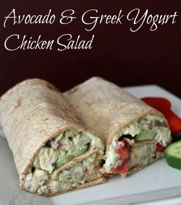 Avocado and Greek Yogurt Chicken Salad