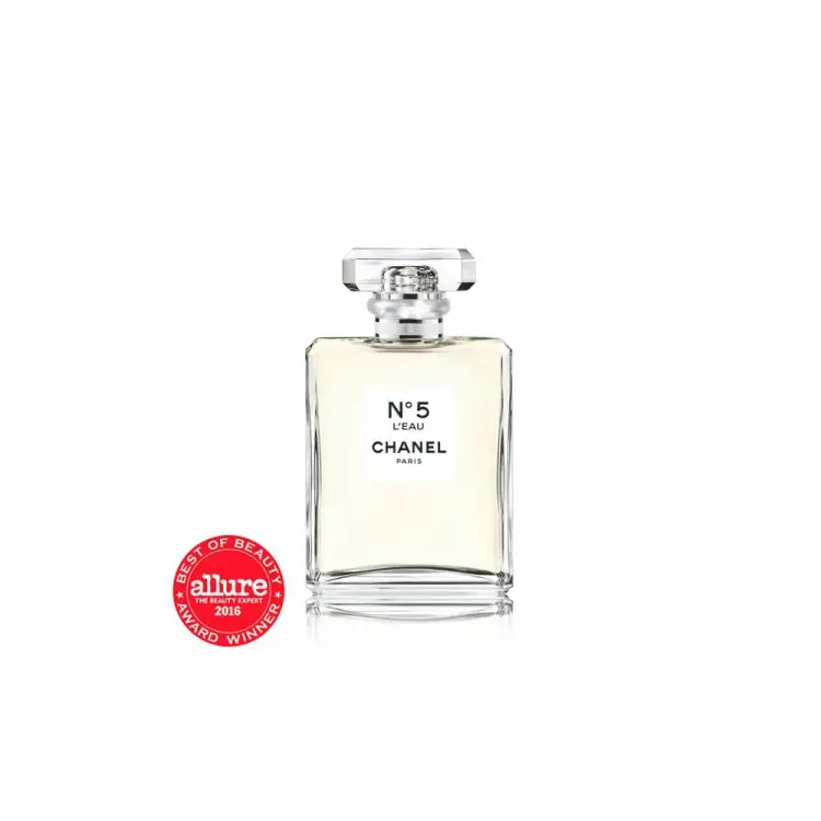 Allure, Chanel No. 5, perfume, cosmetics, glass bottle,
