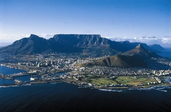 The Top of Table Mountain, Cape Town, South Africa