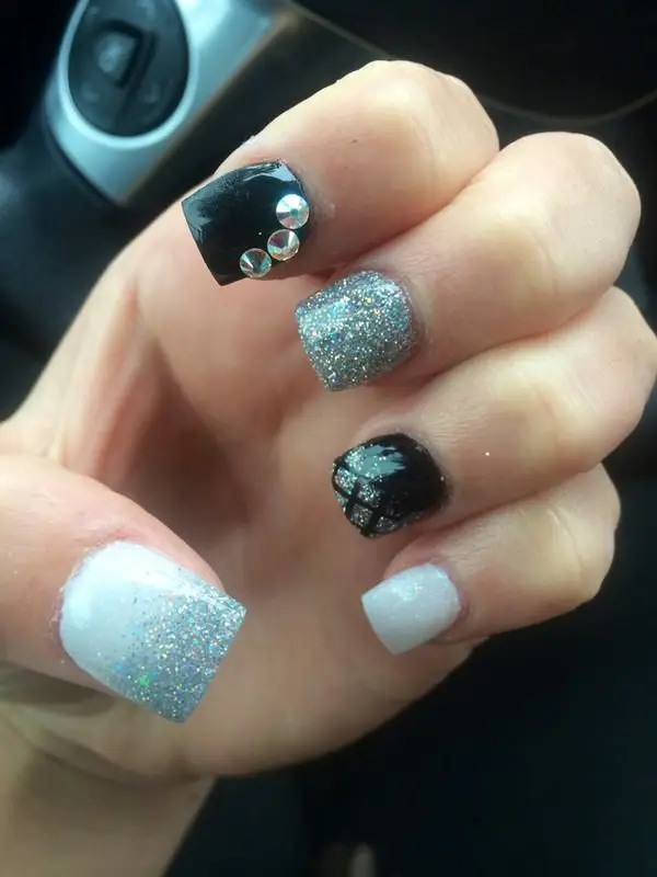 nail, finger, blue, nail care, nail polish,