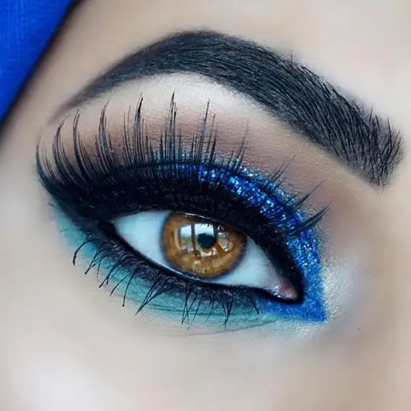 color, blue, electric blue, eye, eyebrow,