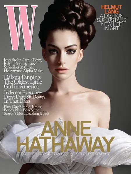 10 Beautiful Anne Hathaway Magazine Covers ...