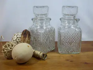 Crystal Glass Apothecary Jars