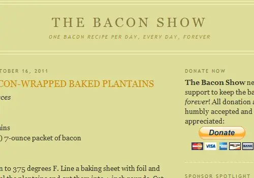 the Bacon Show