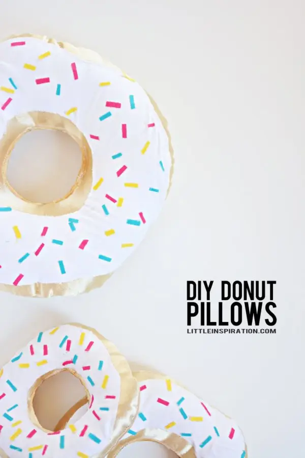Delicious Donut Pillow Tutorial