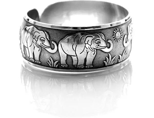 Elephant Bangle