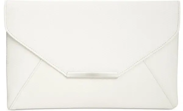 Lovely White Clutch